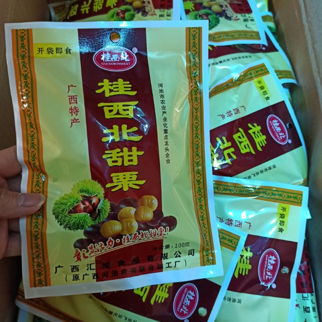 Hạt dẻ tẩm mật ong