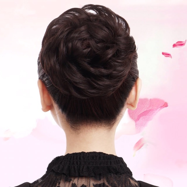 Búi rối tóc giả cao cấp