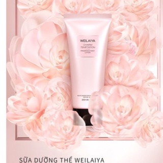Sữa Dưỡng Thể Weila Lotion Body Trắng Da Toàn Thân Hương Nước Hoa 3 Tầng Thơm Lâu 200ml