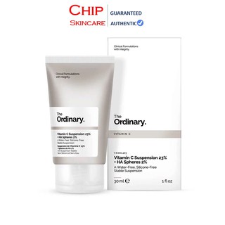 [Bill Anh] The Ordinary Kem Dưỡng Sáng Da Nền Silicone Vitamin C Suspension 23%/30% in Silicone