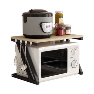 HOTSALE  Kệ Lò Vi Sóng 2 Tầng Chân Chữ Z