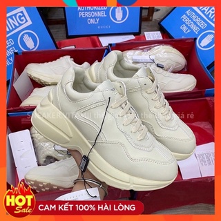 Giày Gucci trơn thể thao nam nữ tăng chiều cao hàng trung