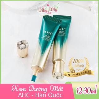 KEM DƯỠNG MẮT AHC YOUTH LASTING REAL EYE CREAM FOR FACE ( MÀU XANH ) 12ml-30ml Mẫu mới 2020
