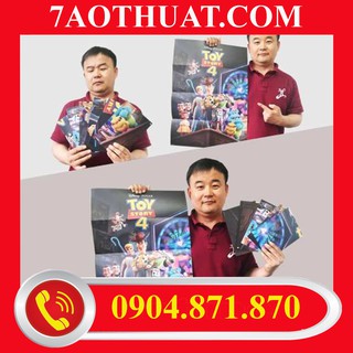 Đồ chơi dụng cụ ảo thuật: Toy story 4 restored paper
