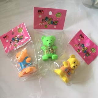 Tẩy gấu nhiều màu sắc