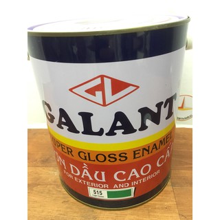 Sơn dầu Galant màu xanh lá 515_ lon 3L