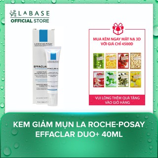 Kem giảm mụn và giảm thâm Laroche Posay Effaclar Duo+