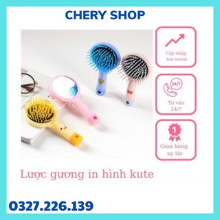 Lược gỡ rối tóc giả ❤️ FREESHIP ❤️ lược gương siêu kute
