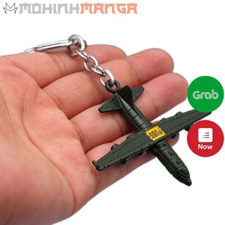 [CÓ QUÀ TẶNG] Móc khoá hợp kim máy bay vận tải cơ Lockheed C-130 Hercules trong game bắn súng PUBG thả thính