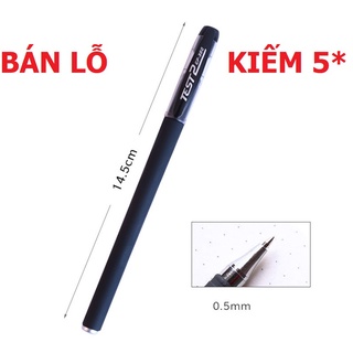 [bút bán sỉ] Bút bi nước test2 GP380 "màu xanh và đen"  CAO CẤP