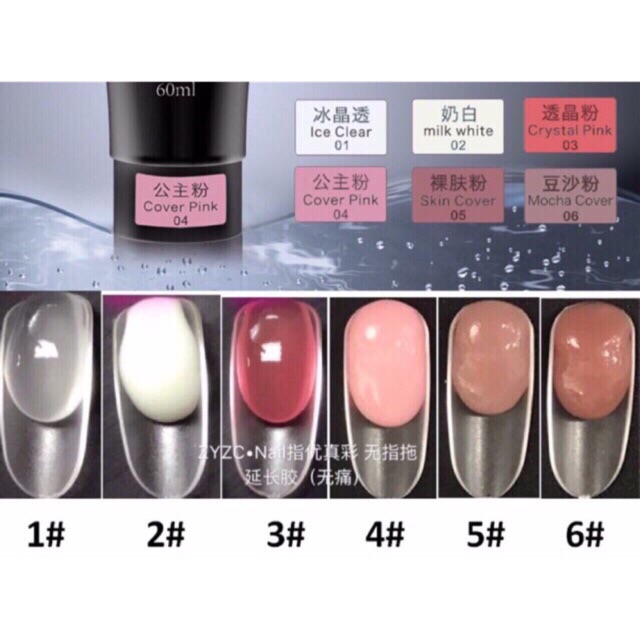 Gel gôm nối móng