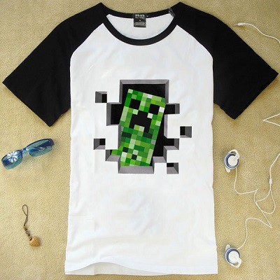 Áo Minecraft Creeper Cực Đẹp