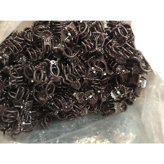 Kẹp bướm cố định hoa Lan cỡ nhỏ màu nâu (100 cái)