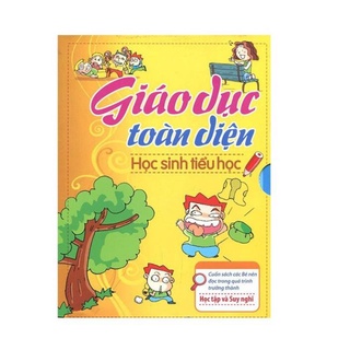 Sách - Giáo Dục Toàn Diện - Học Sinh Tiểu Học ( Bộ 3 Cuốn Có Hộp) - Minh Long