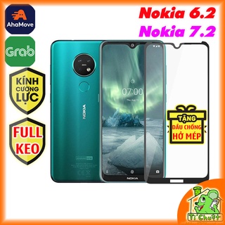 [FULL KEO-Ảnh Thật] Kính CL Nokia 6.2/ 7.2 2019 Cường Lực 2.5D FULL Màn