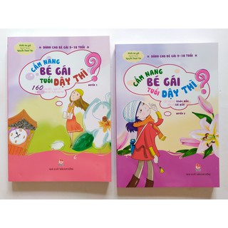 Sách - Combo 2 Cuốn Cẩm Nang Bé Gái Tuổi Dậy Thì