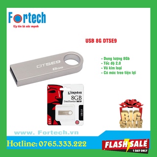 USB KT 8G, 16G DTSE9, DT101G2 thiết kế nhỏ gọn, vỏ nhôm chống nước, nắp xoay treo chìa khóa.