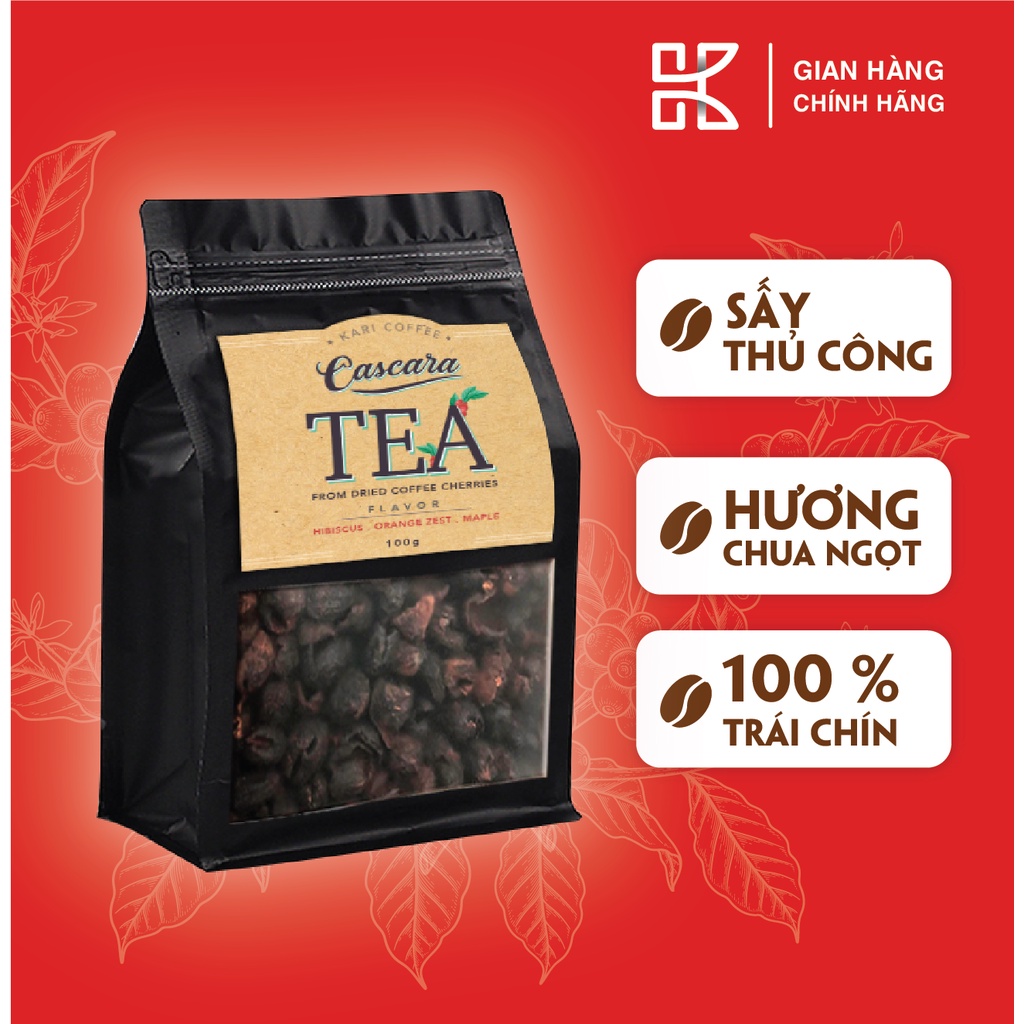 [DATE MỚI NHẤT] Trà Cascara Cherry KARÍ 100gr