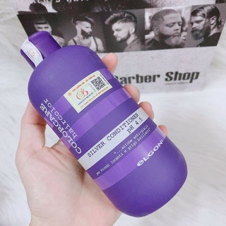 DẦU XẢ TÍM KHỬ VÀNG ELGON SILVER CONDITIONER chính hãng 300ml