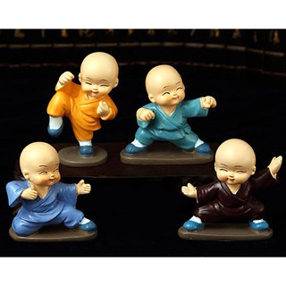 Bộ tượng 4 chú tiểu võ nhi