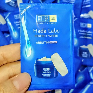 Kem dưỡng trắng da Hadalabo gói 3g