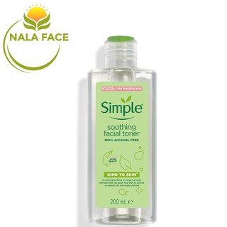 Nước Hoa Hồng Simple Soothing Facial Toner 200ml