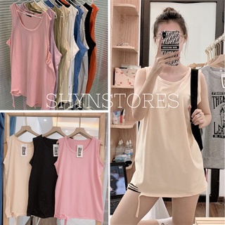 Áo tanktop Unisex nữ rách gấu Shynstores vải đẹp freeship