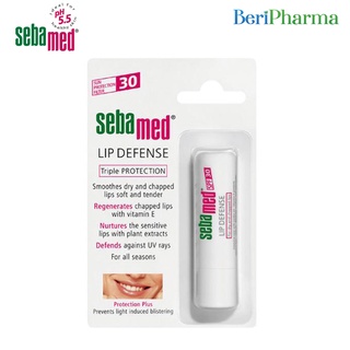 Sebamed Son Dưỡng Ẩm, Giảm Khô Nứt Môi, Bảo Vệ Chống Nắng Cho Môi Lip Defense SPF 30 4.8g