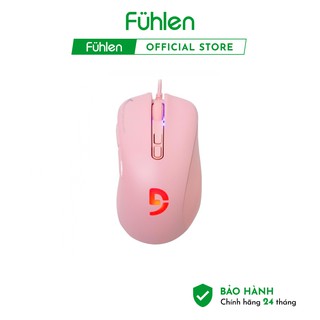 Chuột Fuhlen G90 Pink RGB Optical Gaming (Hồng)