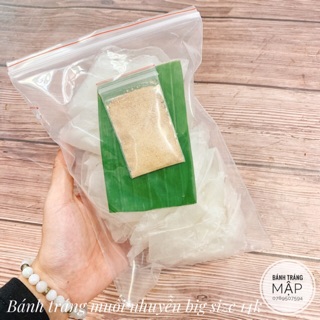 Bánh tráng muối nhuyễn size lớn
