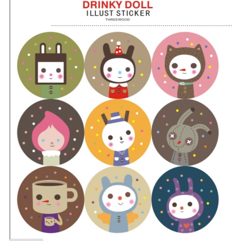 Sticker DRINK DOLL