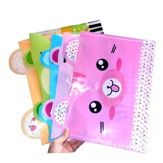 tập đưng tài liệu động vật có tai KTL4 túi trong túi đựng tài liệu A4 clear bag dễ thương