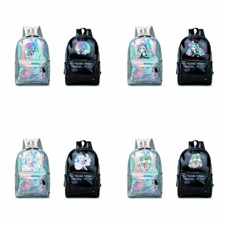 Balo hologram IN HÌNH The Promised Neverland Miku Hatsune Hệ thống tự cứu Ma đạo tổ sư anime chibi đựng đồ tiện lợi