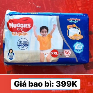 Tã quần Huggies size XXL56 [15-25KG]