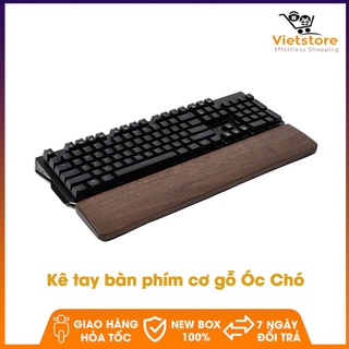 Kê tay gỗ Óc Chó HyperWork cao cấp cho bàn phím cơ
