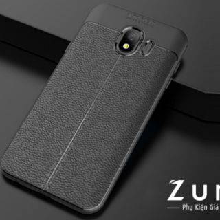 Ốp lưng samsung j4 2018 silicon giả da,chống sốc auto Focus