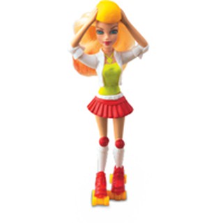 Búp Bê Cô Gái Trượt Patin 15 cm - McDonald's 2007 My Scene Barbie Roller Blade Blonde Hair 5 1/2"