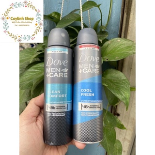 [ Date 2024 ] Xịt Khử Mùi Dove Men Care 150ml Hàng Chính Hãng