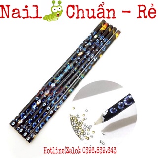 Bút Chấm Đá - Bút Sáp Nến Đính Đá