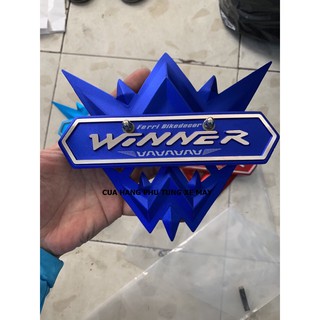 Bảng tên WINNER bằng nhôm - Nhiều màu sắc làm cho bảng tên có nét riêng - Độc đáo