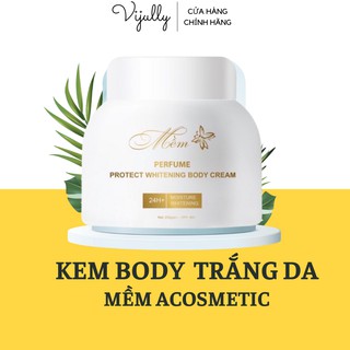 Kem Dưỡng Trắng Da Body Mềm Acosmetic Hương Nước Hoa , Giúp Sáng Mịn Da