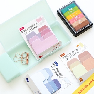 Set 60 note miếng đánh dấu trang ghi chú màu Pastel NO14