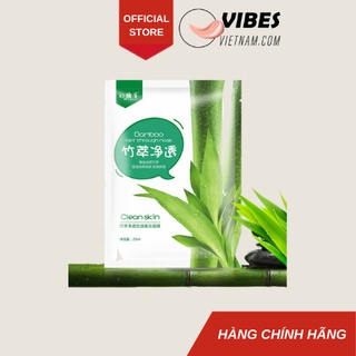 Mặt nạ lá tre tươi - Cấp ẩm dưỡng trắng da từ sâu bên trong vibesvietnam