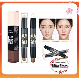 BÚT TẠO KHỐI CHE KHUYẾT ĐIỂM 2 ĐẦU LAMEILA GEOMETRY COLOR STICK