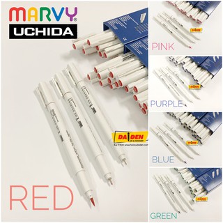 [DA ĐEN] Bút Line Màu Marvy Uchida Kháng Nước