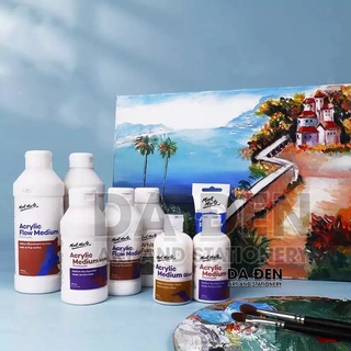 [DA ĐEN] Dung Môi Pha Màu Acrylic Mont Marte - Phủ Bóng Đất Sét