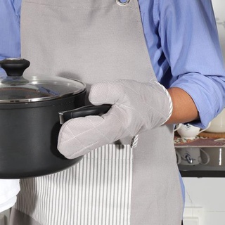 HomeBase KECH Bao tay nấu bếp dày dặn chống nóng Thái Lan 28x18xD3cm màu xám