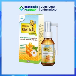 Xịt họng ong nâu Tâm Dược 30ml