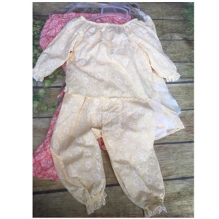 Bộ thô mềm xinh xắn cho bé gái 8-20kg