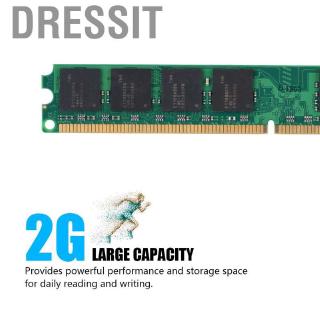 Bộ Nhớ Ram 240pin Ddr2 667mhz Pc2-5300 Pc Cho Intel / Amd